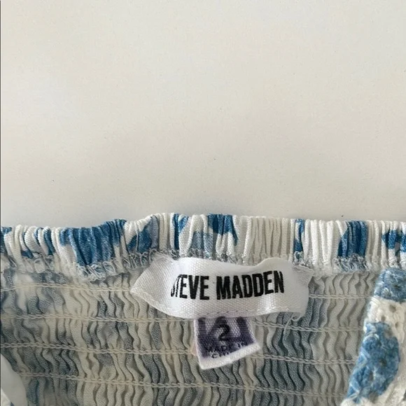 Steve Madden Floral Blue and White dress - Picture 4 of 4